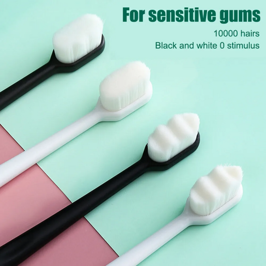 Pack Of 1 Nano teeth Brush Plus Hismiles Deal Teeth Brightening V34 Colour Corrector Serum Micro Nano Deal For Sensitive Gums Toothbrush