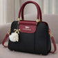 TBM The Bag Master Luxury Handbag – Elegant Two-Tone Designer Tote for Women