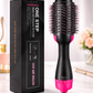 3-in-1 One Step Hot Air Brush Hair Dryer & Styler – Drying, Straightening & Volumizing Brush