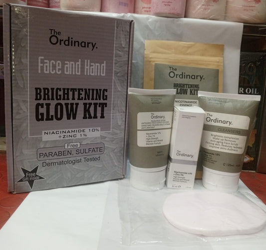The Ordinary Face &amp; Hand Brightening Glow Kit – Brightening Skincare Set