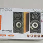 FT-2031 Premium Subwoofer Pair Speakers – High Bass Multimedia USB Speakers